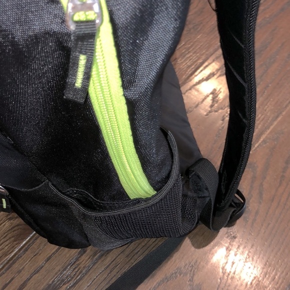 Reebok Black and Gray Backpack with Neon Highlights - Picture 7 of 8